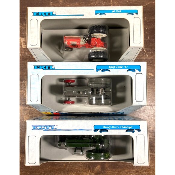 Ertl Massey-Harris Challenger Case L Ford 981 Tractor Diecast 1/43 Lot of 3 NIB - Picture 5 of 9